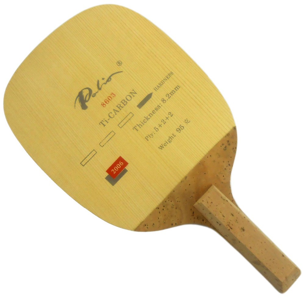Cricket Bat Tape Ball - PALIO 8603 Carbon Titanium Table Tennis