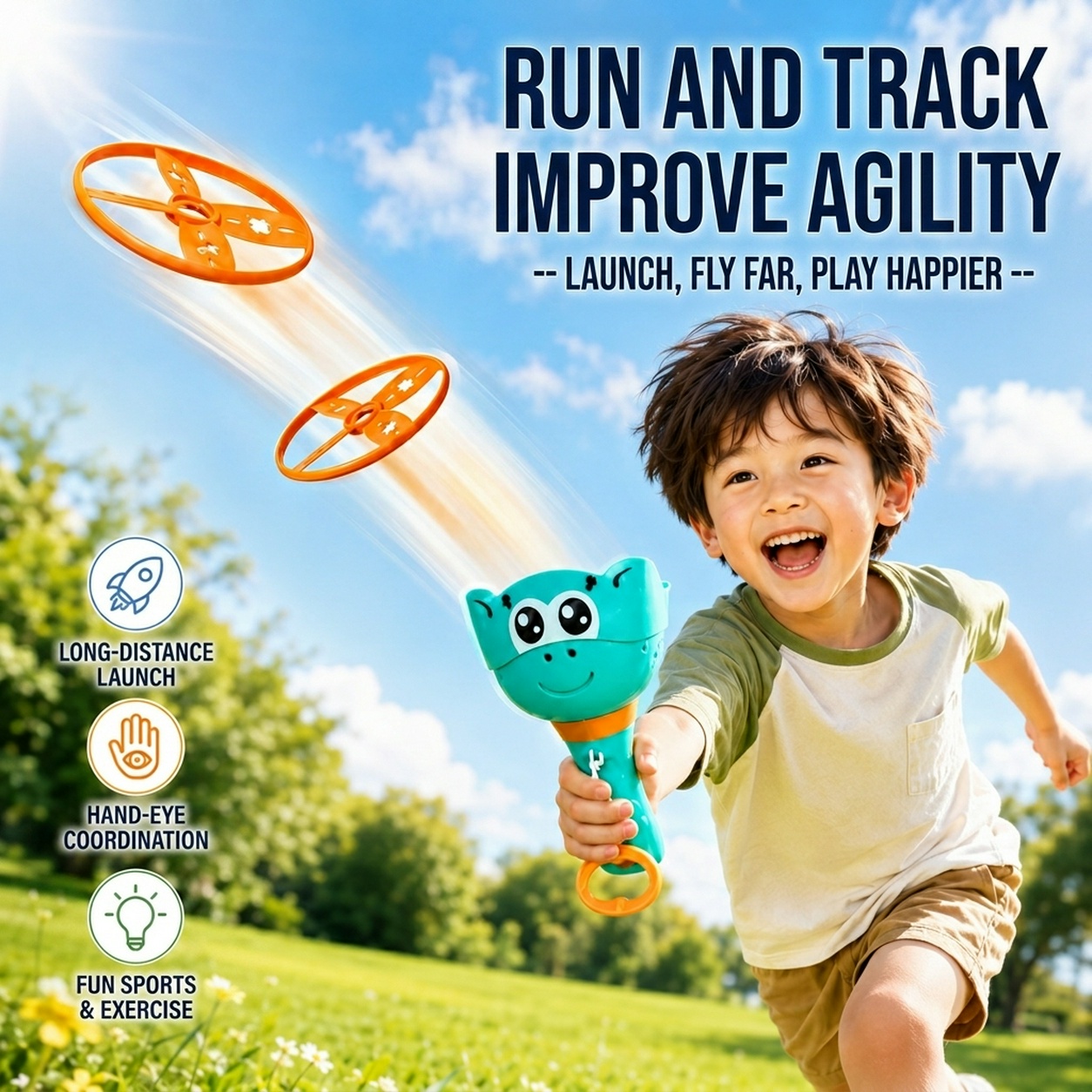Mquduo Flying Disc Catapult La - Sports Equipment For Kindergarten review and price