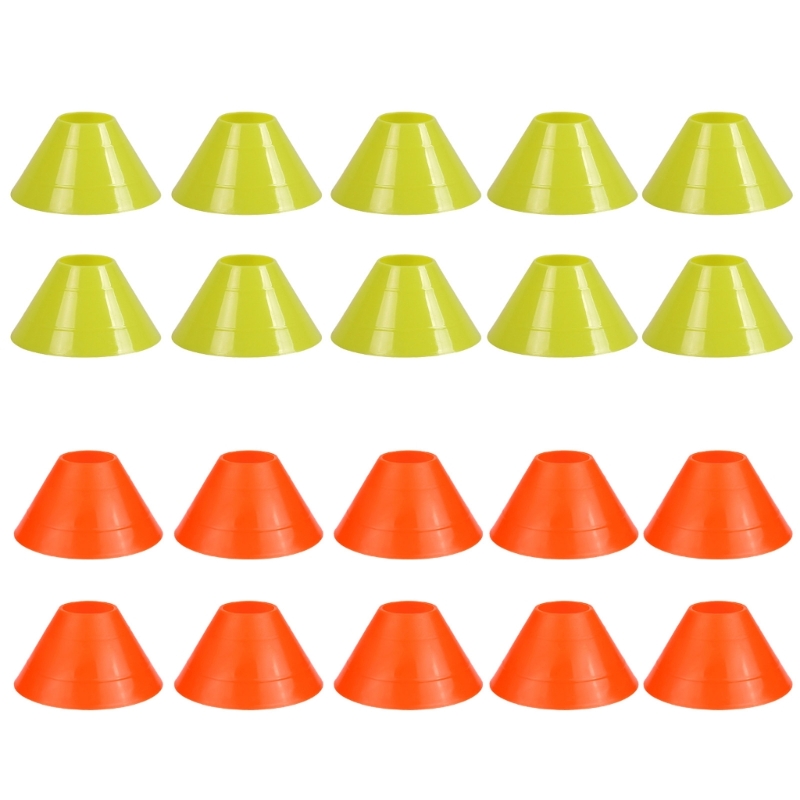 10x/Set Soccer Cones with Hold - Football Training Cone review and price