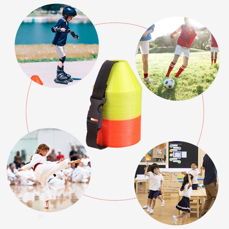 10x/Set Soccer Cones with Hold - Football Training Cone review and price