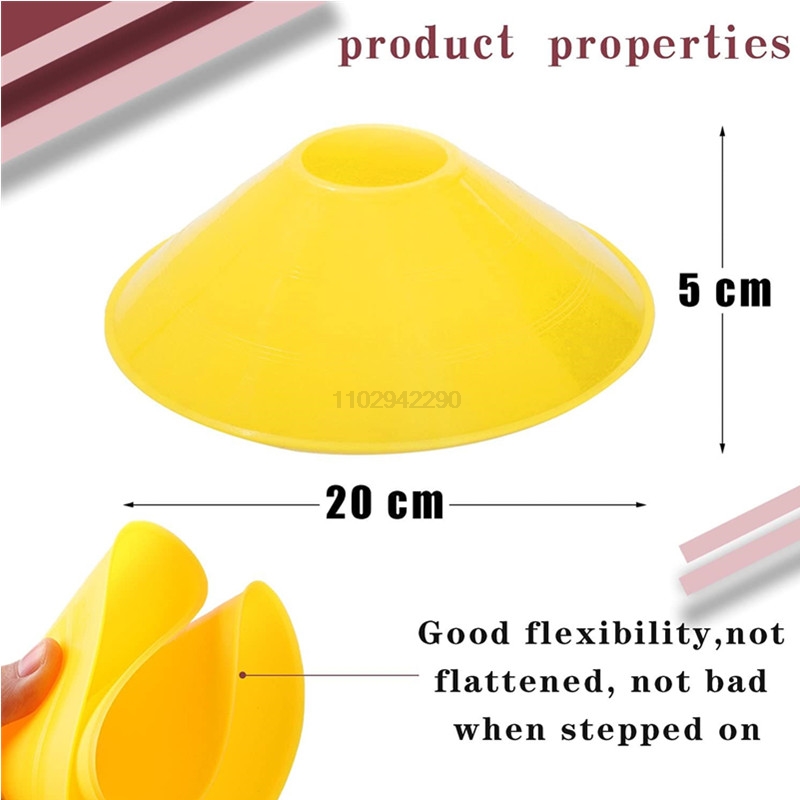 10/50Pcs Disc Cones Training C - Football Training Cone review and price