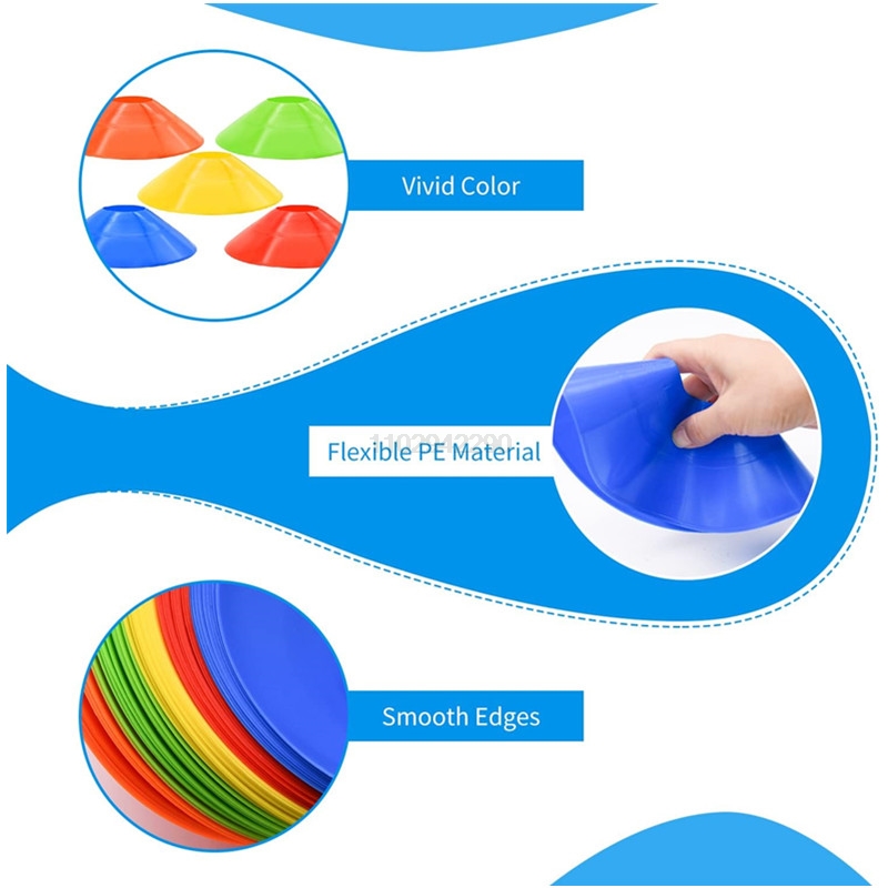 10/50Pcs Disc Cones Training C - Football Training Cone review and price