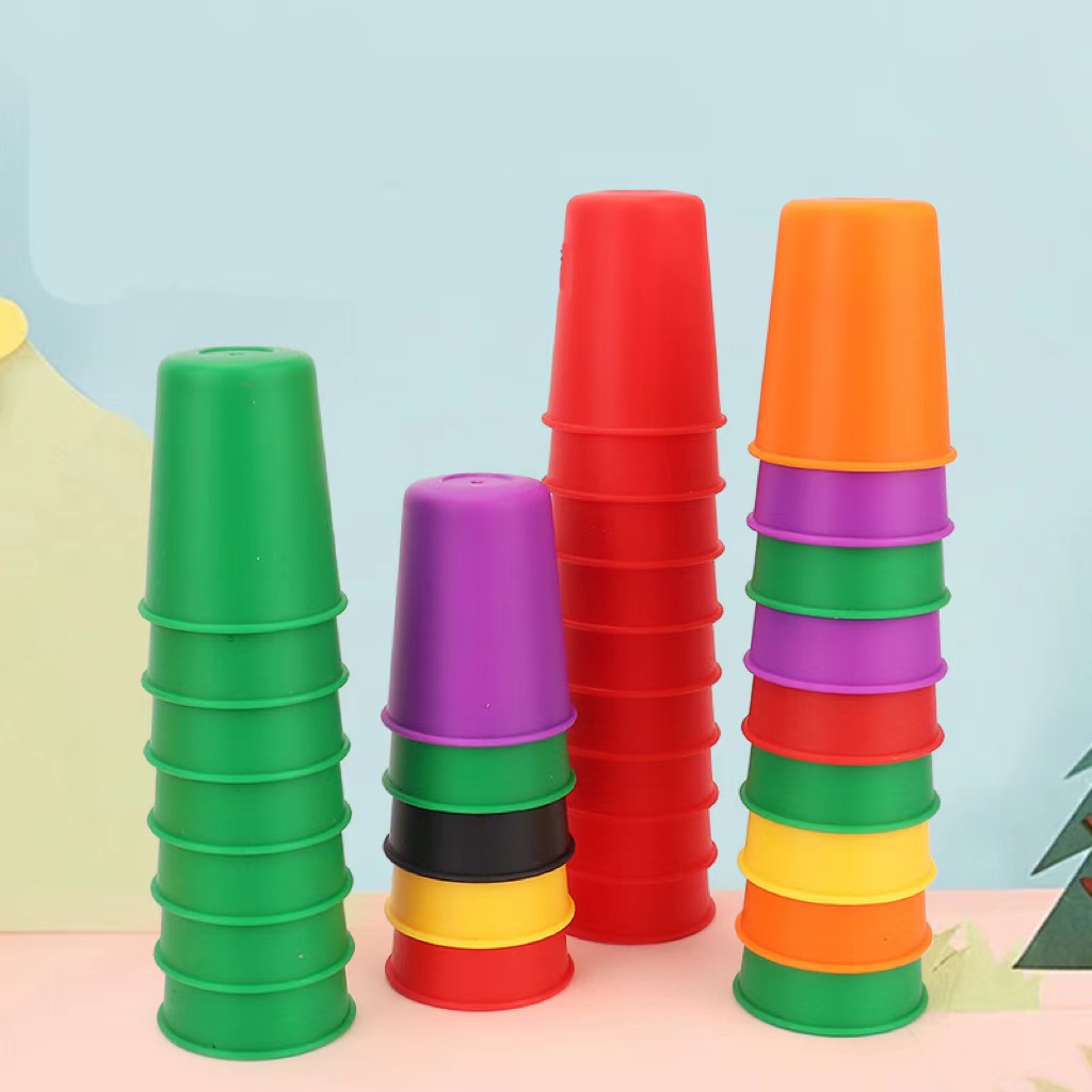 Montessori Toys Mini Stack Cup - Sports Equipment For Kindergarten review and price