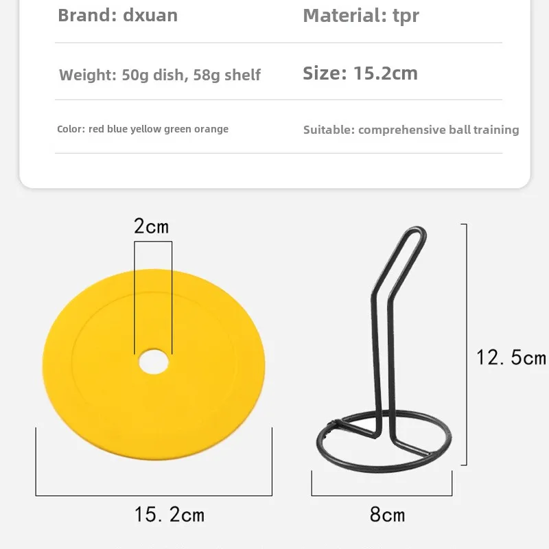 Soccer Flat Cones Marker Disc  - Football Training Cone review and price