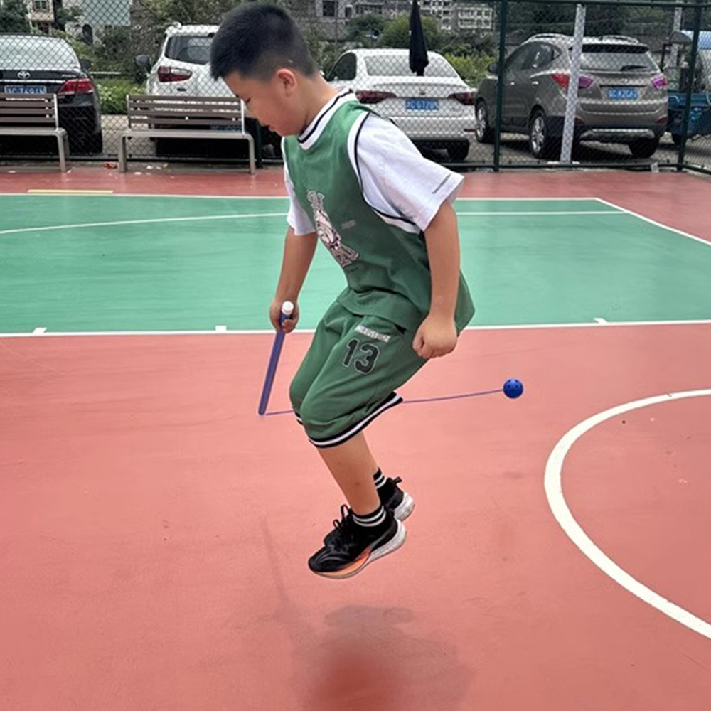 Colorful Kids Swing Jump Ball  - Sports Equipment For Kindergarten review and price