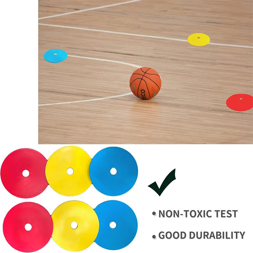 10pcs Soccer Flat Cones Marker - Football Training Cone review and price