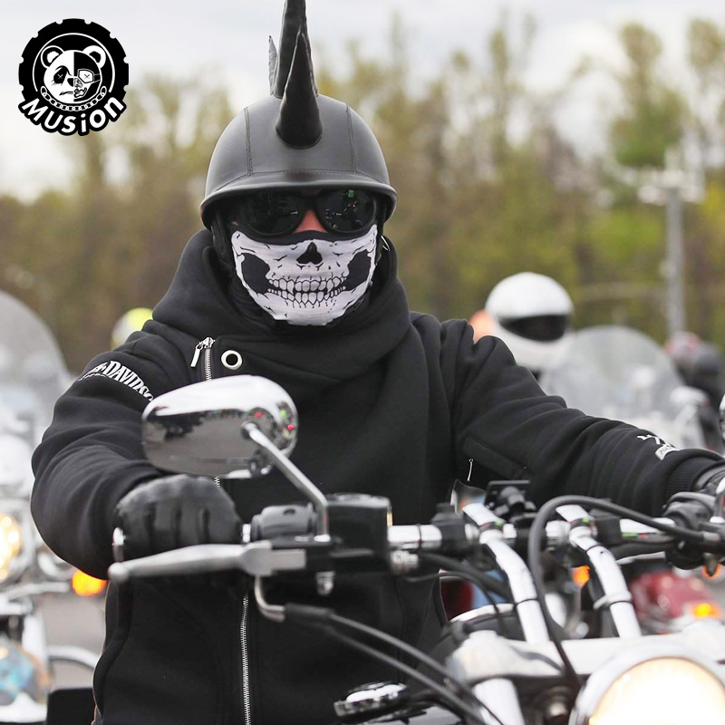 Musion Black Ghosts Balaclava  - Skateboard Complete Deck review and price